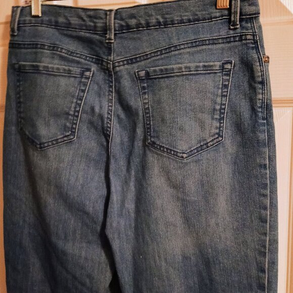 Gloria Vanderbilt Amanda Jeans, 10, Hi-Rise, Straight Leg, Gently Used, Womens - Picture 3 of 6